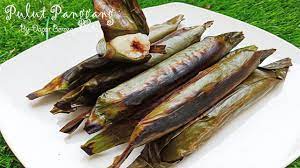 This kuih is made with pulut rice, grated coconut, dried prawns, coriander and belacan. Resepi Pulut Panggang Pulut Lepa Kelantan Mesti Cuba Youtube