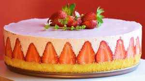 Fraisier Bolo Mousse De Morango Bolos Bafonicos Youtube