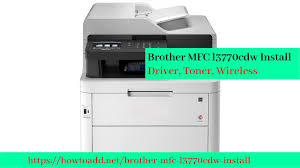 With a large capacity, it will be easy to handle your large print job through a paper tray with a capacity of 250 sheets that can be adjusted and. Brother Mfc L3770cdw Install Driver Toner Wireless Brother Mfc Printer Brother Printers