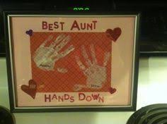 Birthday Gifts For Aunt From Niece Diy Handprints Turned Into Gift For Aunt Aunt Gifts Diy Xmas Gifts Aunt Birthday Gift