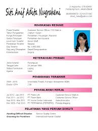 Maybe you would like to learn more about one of these? Contoh Cv Pdf Contoh Surat
