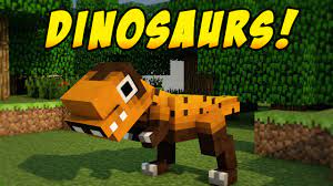 The dinosaur dimension is not a safe place to be at night, though no vanilla monsters will spawn there. Minecraft Mods Dinosaur Dimension Mod Dinosaurs In Minecraft Minecraft Mod Showcase Youtube