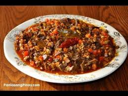 Spicy Bopis Recipe Pork And Beef Recipe Filipino Recipes Recipes