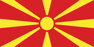 The flag of north macedonia is the national flag of the republic of north macedonia and depicts a stylized yellow sun on a red field, with eight broadening rays extending from the center to the edge of the field. North Macedonia Flag Image Free Download Flags Web