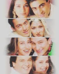 Hum Saath Saath Hain Couples Favourite Couple From Hssh Saif And Karisma Saifalikhan Hum Saath Saath Hain Cute Girl Face Bollywood Couples