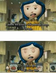 Pin By Rachel Vitovsky On Movies Disney Jokes Coraline Entertaining Books