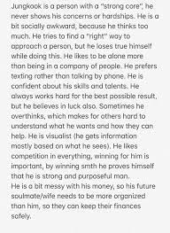 Who do you think it is?? Kpop Fortune Teller On Twitter Jungkook Won The Poll Here Is His True Personality Bts Jungkook