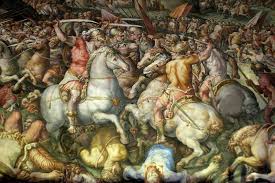 Palazzo vecchio salone dei cinquecento. Palazzo Vecchio Florence Inferno