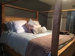 Shop for canopy bed frame full online at target. Farmhouse Canopy Bed King Ryobi Nation Projects