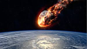 Meteorito, sin a causa de una erupción volcánica. Los Dinosaurios Y El Crater De Chicxulub