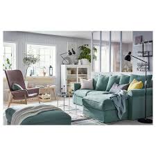 Gronlid Sofa With Chaise Ljungen Light Green Ikea In 2020 Living Room Green Furniture Design Living Room Ikea Living Room