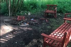 Quality looks and feels great. Vandals Destroy Bowling Club S Garden Furniture Stoke On Trent Live