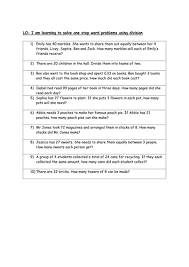 Maybe you would like to learn more about one of these? Division And Multiplication Word Problems X3 X4 And X8 Year 3 Teaching Resources