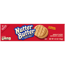 I sent the 24/1.9 oz. Nabisco Nutter Butter Peanut Butter Cookies Case Foodservicedirect