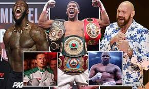 Contact anthony joshua on messenger. How Will The Heavyweights Shape Up Next Year With Anthony Joshua Tyson Fury And Deontay Wilder Daily Mail Online