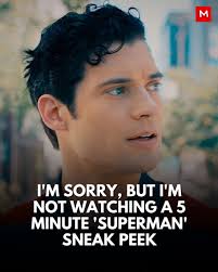 The 'Superman' sneak peek is almost five minutes long. No thank you, Mr.  James Gunn. Learn more 👉️ bit.ly/4cirwmh