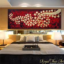 Chinese calligraphy online store featuring chinese art wall d¨¦cor and home d¨¦cor. Famous Oriental Wall Art Bodhi Leaf Painting Royal Thai Art