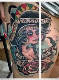 Welcome To My Crazy Life Tattoo By Jeff Bosco Mcmanus Hold Fast Tattoo Port Orange Atomic Tattoo Tampa Hold Fast Tattoo Tattoos Portrait Tattoo