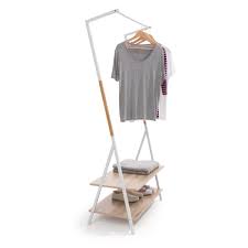From closet organizer to the type of baskets and where we keep all the stuff. Scandi Garment Rack In 2019 Clothing Racks Garment Racks Hanging Racks Clothing Storage