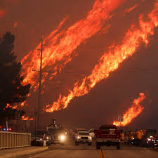 New wildfire near Los Angeles explodes to 9,400 acres, forces evacuations |  Reuters