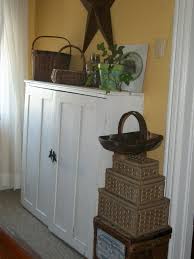 Best Idea Yet For Reusing Old Kitchen Cabinets Use This Idea For The One Up In The Hall By Girls Old Kitchen Cabinets Redo Furniture Cabinet Doors Repurposed