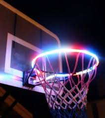 Hooplight Give Your Basketball Hoop Some Flair Hoop Light Basketball Hoop Basketball Rim