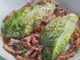 Laitues Braisees Au Lard Recette En 2020 Recettes De Cuisine Marinade Pour Viande Lard