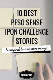 10 best peso sense ipon challenge stories savingspinay