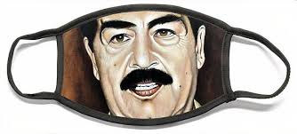 Saddam Hussein Face Masks for Sale