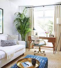 Schreibtisch Vor Fenster Blick Nach Aussen Licht Wohnzimmer Ideen Wohnung Wohnzimmer Design Gastezimmer Einrichten