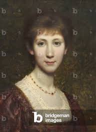 Image of Miss Elsie (Elspeth) Thomson, later Mrs Kenneth Grahame, 1881 (oil  by Dicksee, Frank (1853-1928)