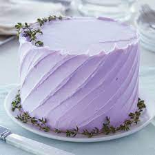 Lavender Herb Cake Recipe Creative Cake Decorating Cake Decorating Easy Cake Decorating