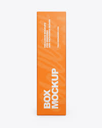 Paper Box Mockup In Box Mockups On Yellow Images Object Mockups