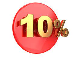 Cómo poner el signo de porcentaje o porciento (%) el símbolo de porcentaje  %  es uno de los símbolos matemáticos más conocidos a nivel mundial. Descuento El 10 Por Ciento Stock De Ilustracion Ilustracion De Oferta 26231253