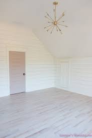 Great savings & free delivery / collection on many items. Shaw Floors Whitewashed Hardwood Flooring White Shiplap Walls Rose Quartz Doors 10 Of 12 Addison S Wonderland