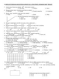 Bentuk panjang dari bilangan 3.756 adalah …. Soal Uas Matematika Kelas 3 Sd Semseter 2 Dan Kunci Jawaban