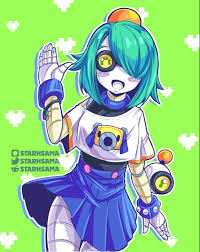 She handles threats with angled shots, and her super allows nani to commandeer her pal peep, who goes out with a bang!. Nani Skin Brawl Stars Fanart Arte De Jogos Anime Arte