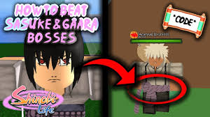 New codes come out all the time, so you may want to bookmark this refer to our shinobi life 2 spawn time list for a complete list of spawn times broken out by location and time of day. Code 100 Fastest Way To Beat Sasuke And Gaara Boss Shinobi Life Youtube