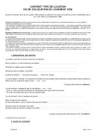 Exploiter un gîte touristique, c'est mettre à disposition une maison, un appartement ou un studio meublé, à l'usage d'un locataire de passage, pour un séjour d'un jour à un mois. Bail De Location Vide Gratuit Version 2021