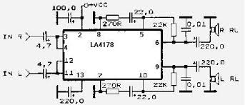 Электросхема.Ру - Микросхемы-усилители мощности - KIA6210-LA4195