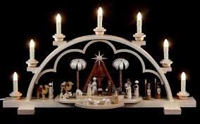 Candle Arch Christmas Story 64 Cm 25in By Muller Kleinkunst