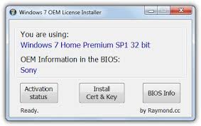 If you have set up hp sparekey on your hp computer previously, now you can remove your lost bios password with it. Raymond Cc S Windows 7 Oem License Installer Windows 7 Oem Bios Produktaktivierung Wiederherstellen Slic Tool Deskmodder De