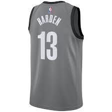 Brooklyn nets guard james harden exited game 1 of the eastern conference semifinals with a hamstring injury in the opening minute of the game. Brooklyn Nets Statement Swingman Trikot James Harden Herren