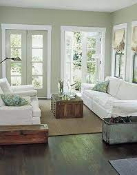 Ohio Farmhouse Revival Farm House Living Room French Country Living Room Living Room Green