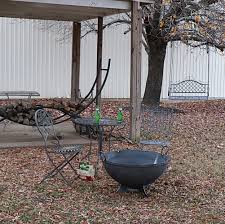 Ideally, a fire pit is constructed from fireproof material on a flat, level area at least 25 feet from a house or tree. Bonfire Fire Pit With Screen Poker Diy Backyard Above Ground Wood Fire Pit Titan Great Outdoor Free Shipping