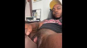 Black FTM Daddy Saint Fucks His Pussy In Bed