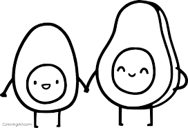 Check spelling or type a new query. Avocado Coloring Pages Coloringall