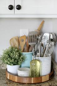 Amazon's choicefor kitchen counter tray. How To Style And Clean Kitchen Countertops Gluesticks Blog