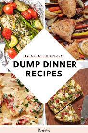 12 Dump Dinner Recipes That Are Keto Friendly Ketogenic Recipes Dinner Dinner Recipes Healthy Low Carb Dump Meals