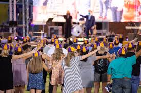 From spanish estampida (a stampede) (in america), estampido (a crackling), akin to estampar (to stamp). Stampede Hardin Simmons University
